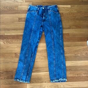 Abercrombie & Fitch Blue Straight Leg Jeans